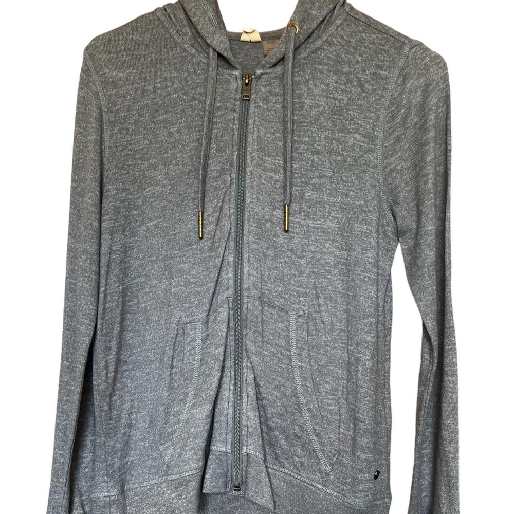 Roxy Grey Zip Up Jacket - image 1